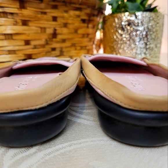 What's What PINK Aerosoles Slip-On Mules Women's 8 - Picture 6 of 8